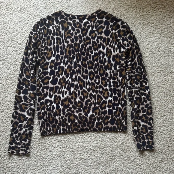 J Crew Leopard Cardigan - Picture 4 of 5